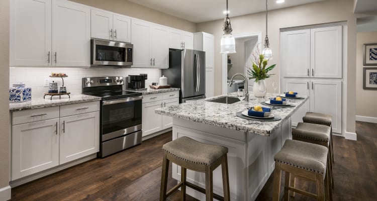 Fully equipped kitchen at San Artes in Scottsdale, Arizona