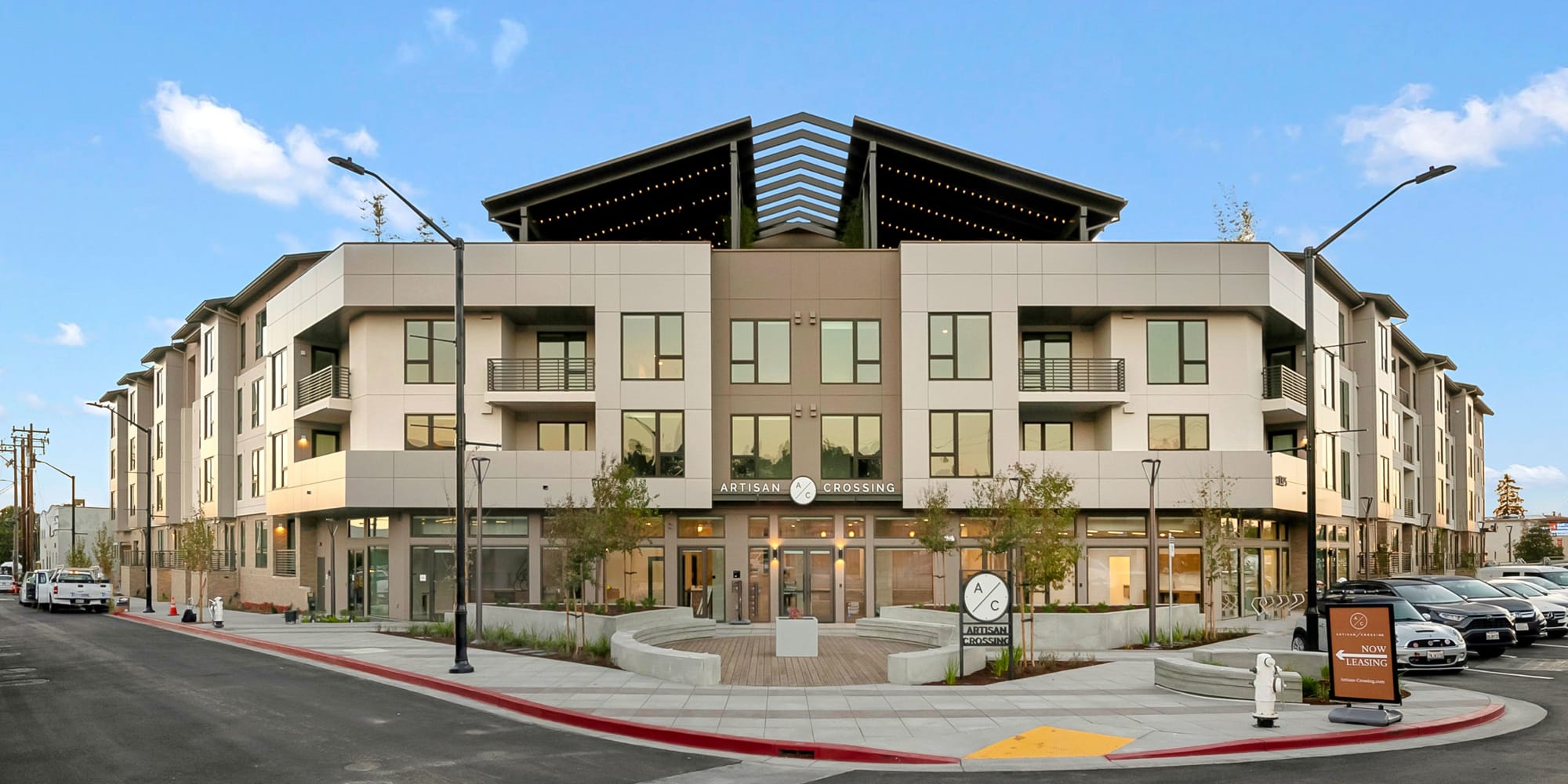 Belmont, California, apartments at Artisan Crossing