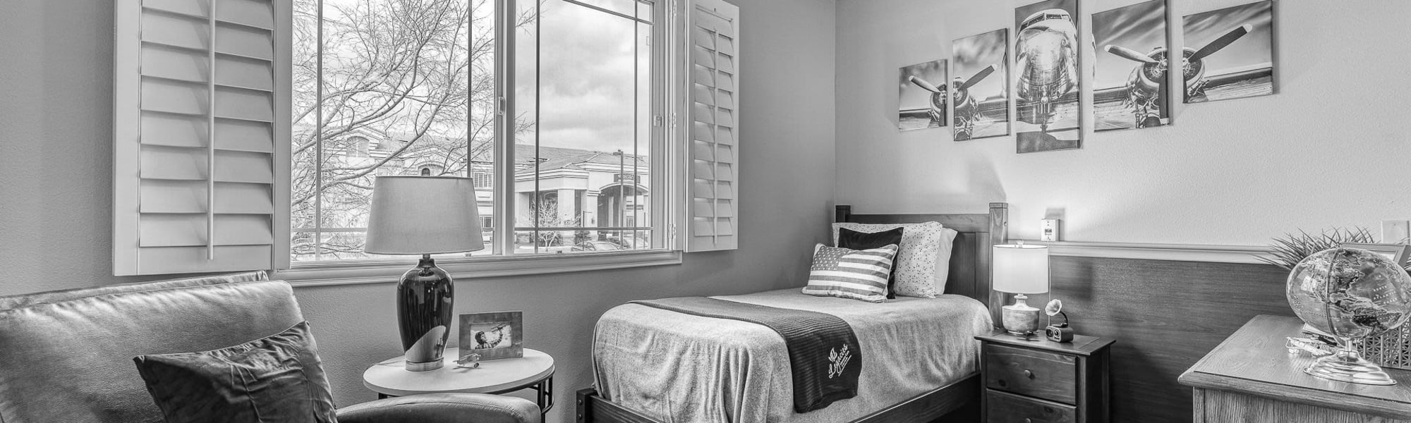 Floor Plans at Pacifica Senior Living San Martin in Las Vegas, Nevada.