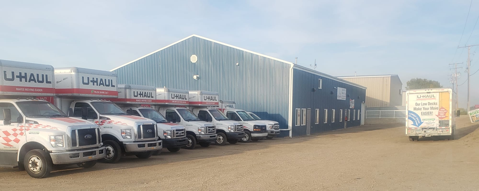 Self storage at All Secure Storage in Moose Jaw, Saskatchewan