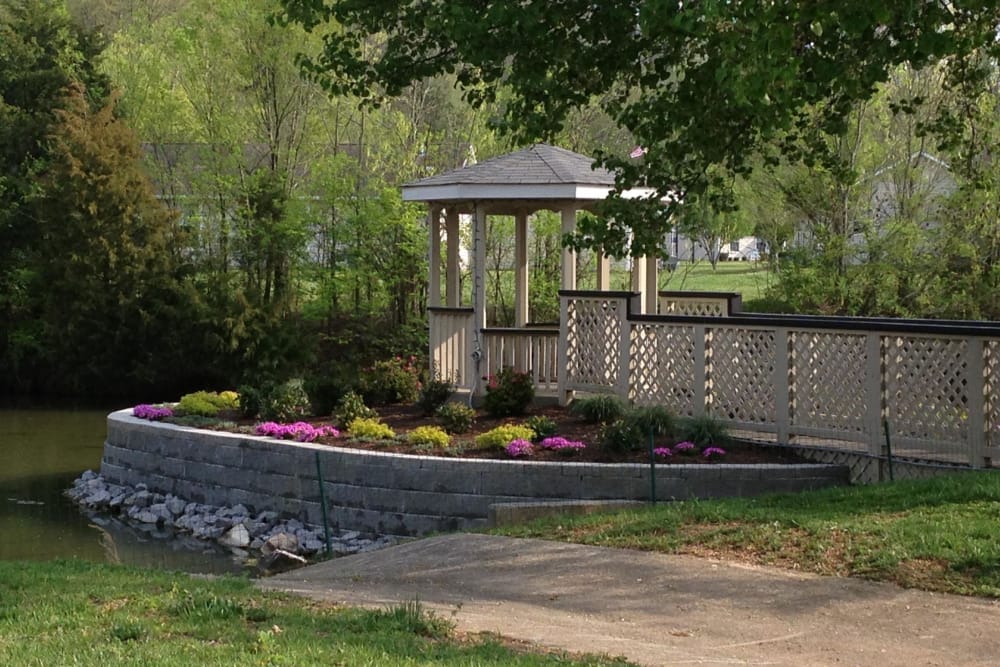 Gazebo at Spring Meadow in Knoxville, Tennessee