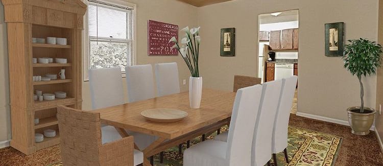 Dining room at The Village of Laurel Ridge in Harrisburg, Pennsylvania