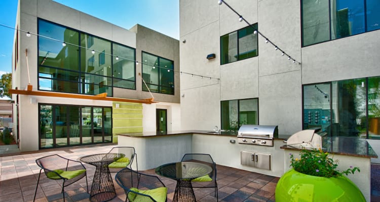 Beautiful view of the community at Cactus Forty-2 in Phoenix, Arizona