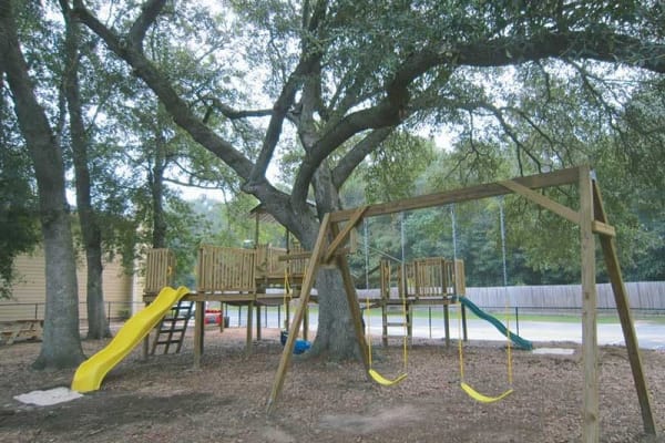 Playground at Park West in Mobile, Alabama