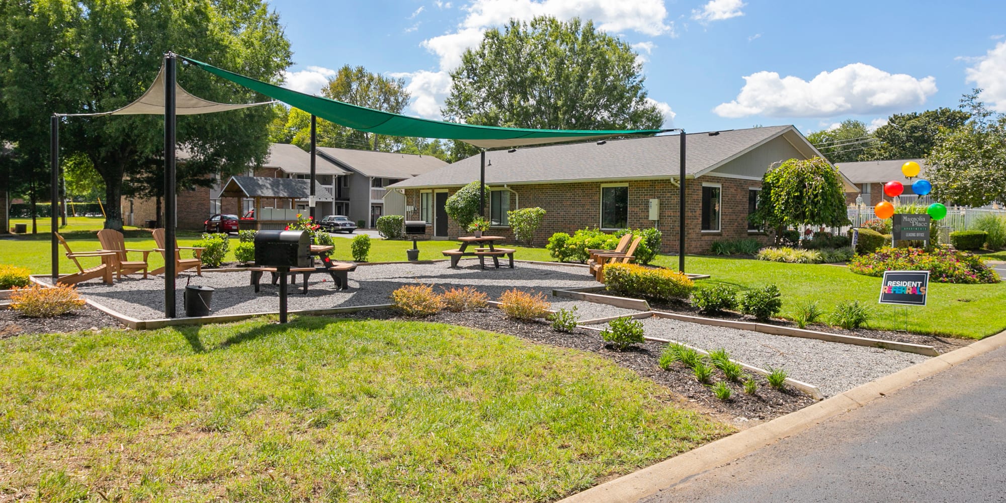The playground at Magnolia Place Apartments in Franklin, TN