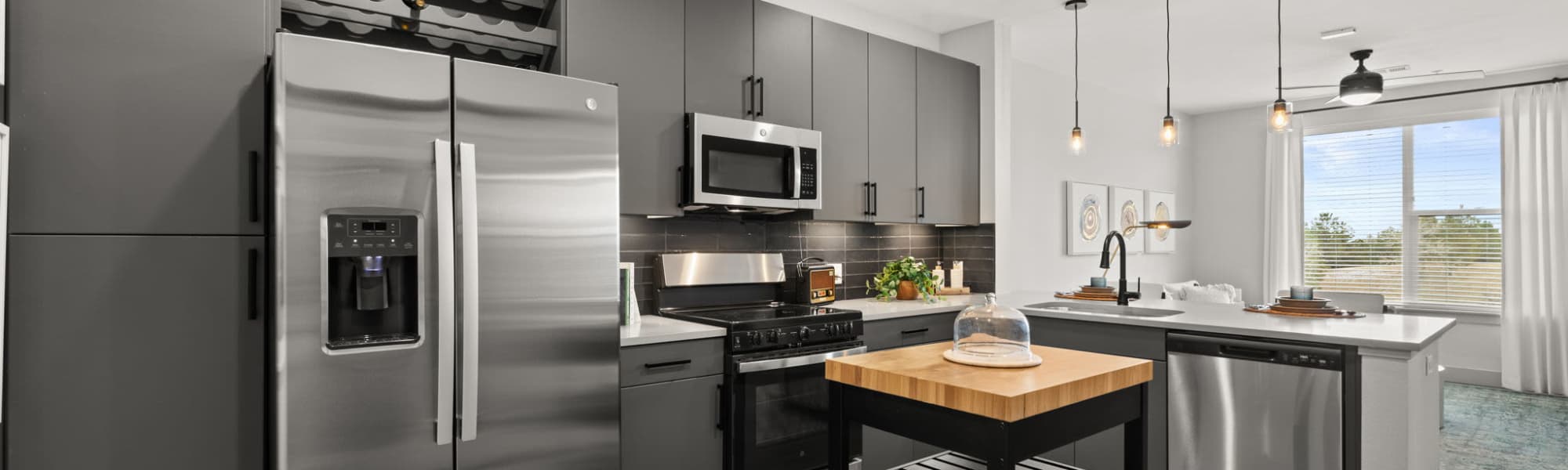 Floor plans at The Lock at Flatirons in Broomfield, Colorado