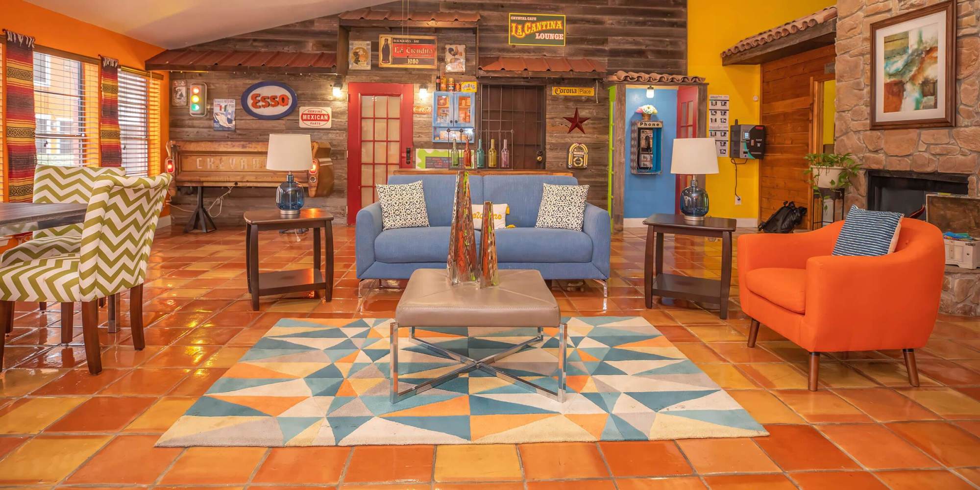 Community clubhouse at Mireya in Dallas, Texas
