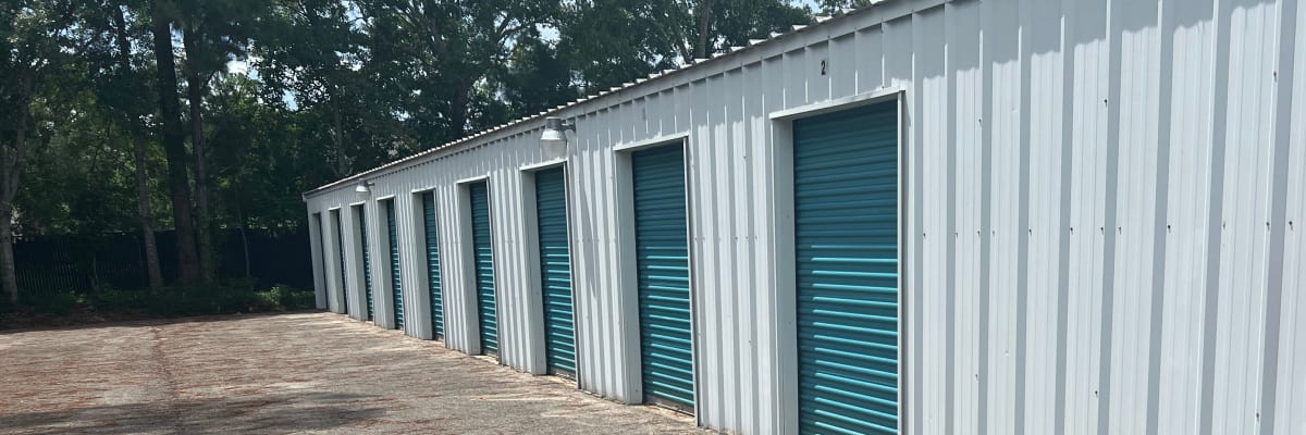 Unit size guide from KO Storage in D'Iberville, Mississippi
