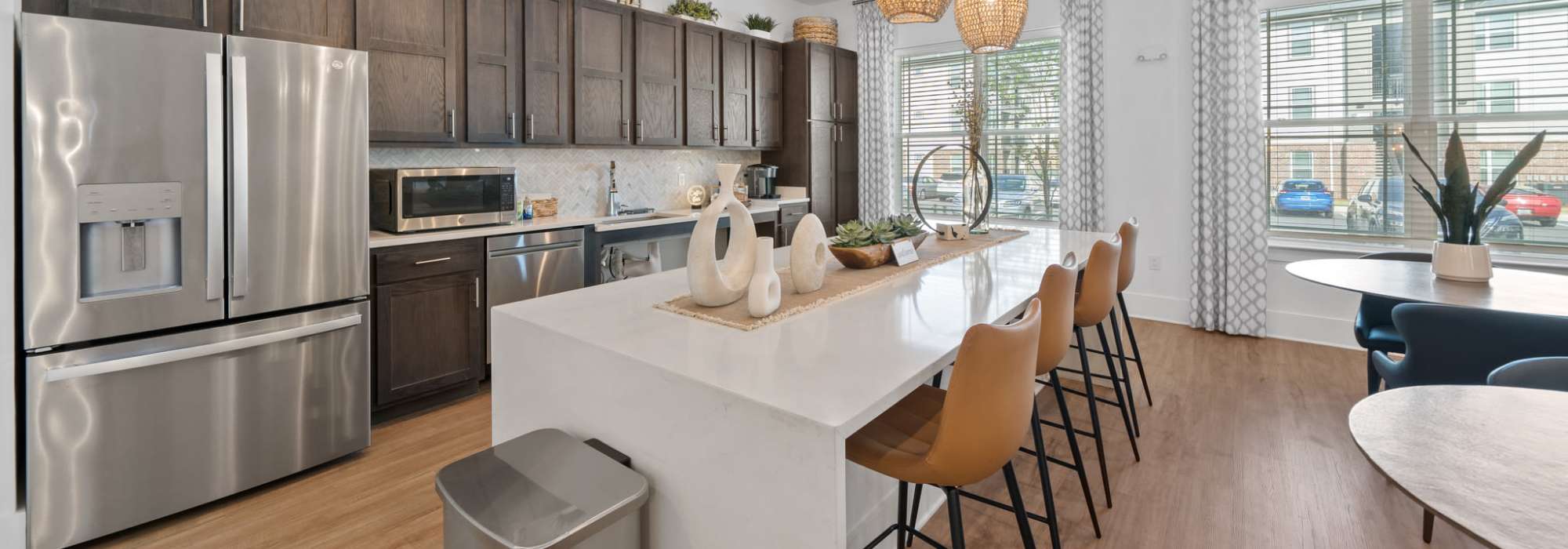 Clubhouse with kitchen at Fletcher Black in Panama City, Florida