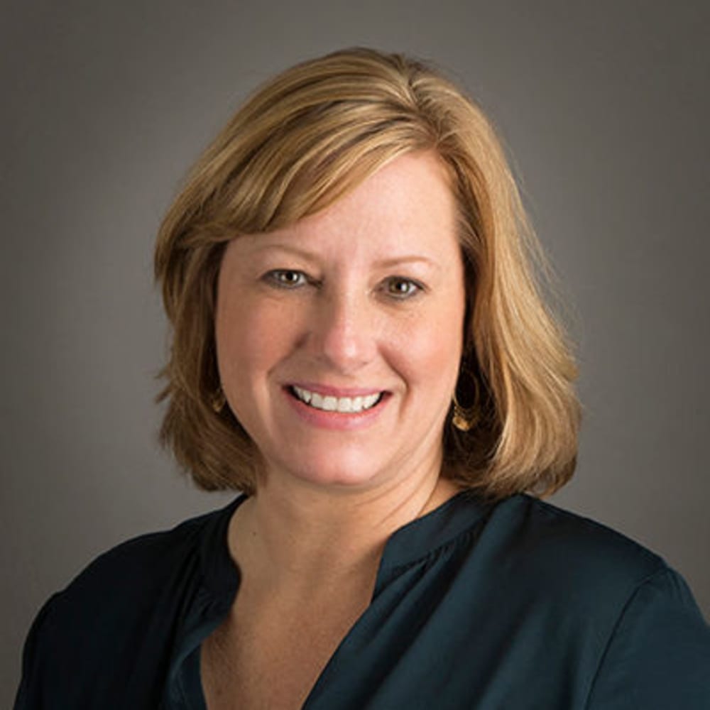 Executive director Lisa Cleland at The Keystones of Cedar Rapids in Cedar Rapids, Iowa