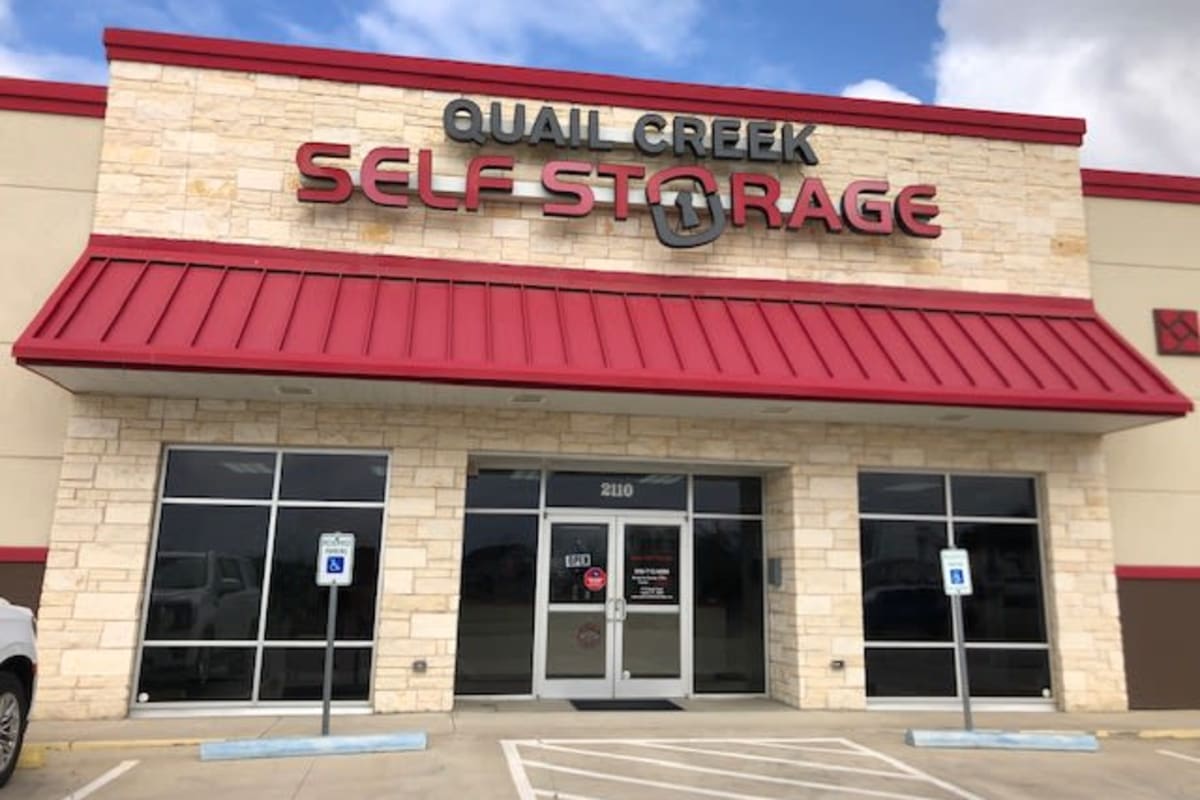 The front office at Storage Star Laredo in Laredo, Texas