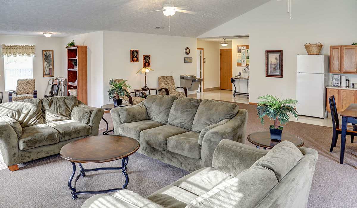 Community room at Ardmore Crossing in Chillicothe, Ohio