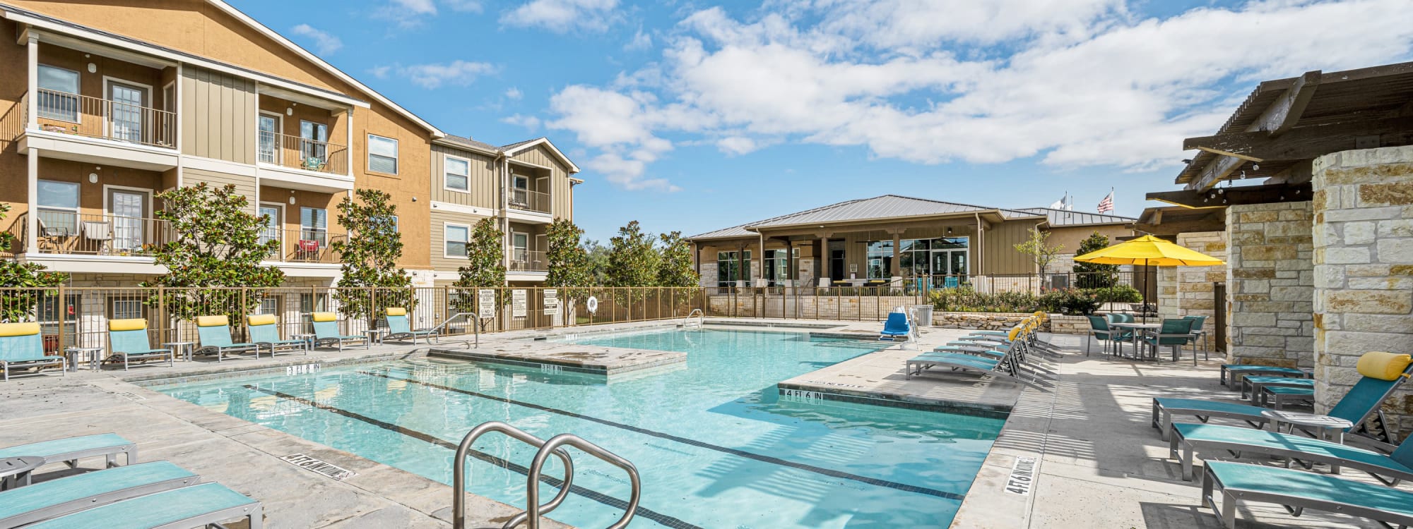 The Residences at Panther Hollow apartments in Marble Falls, Texas