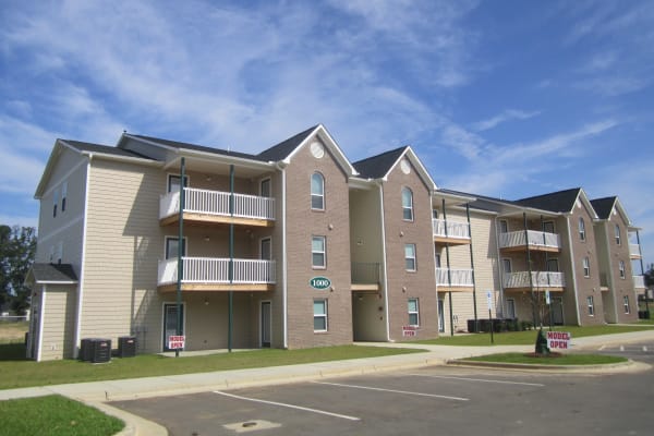 Enjoy new and clean interiors and exteriors at Wedgefield Apartments in Raeford, North Carolina