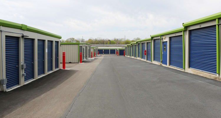 Storage units at Midgard Self Storage in Rock Hill, South Carolina