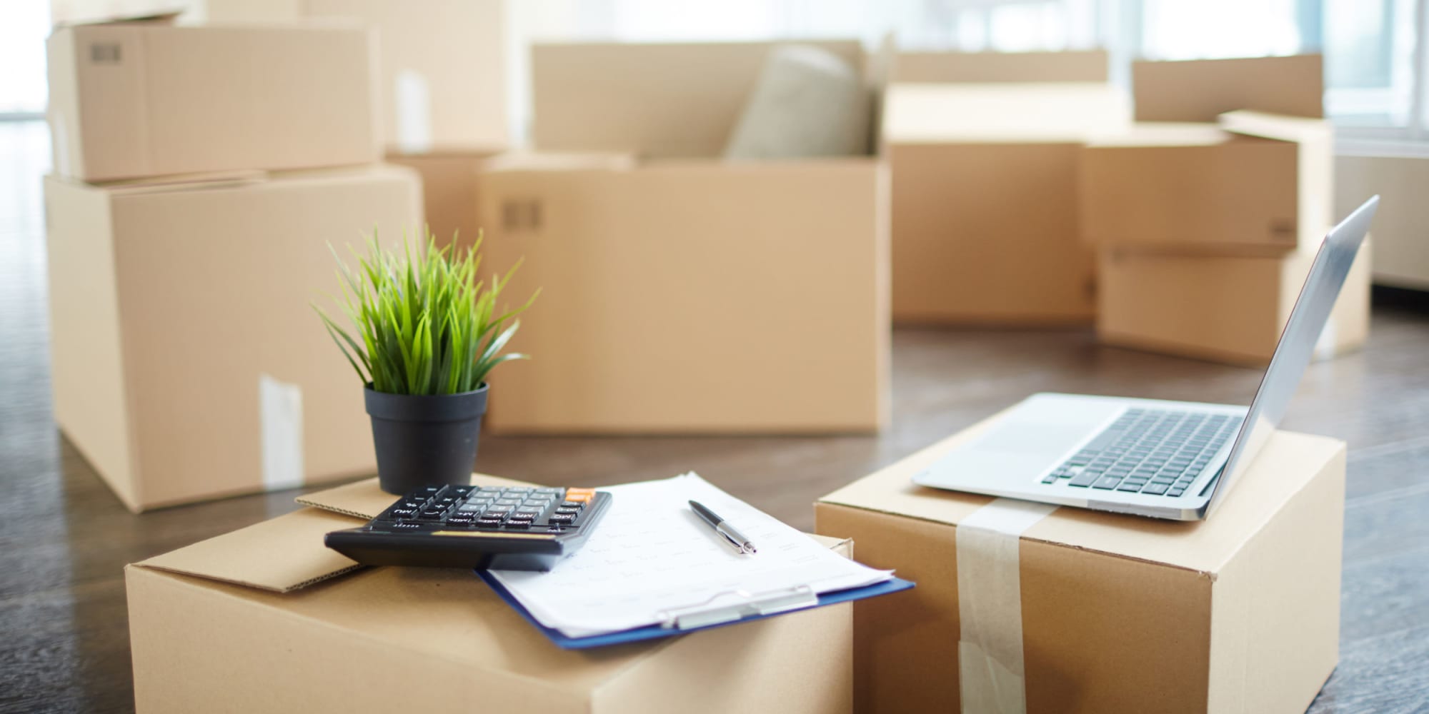 Storage Containers And Blankets In Warehouse High-Res Stock Photo - Getty  Images