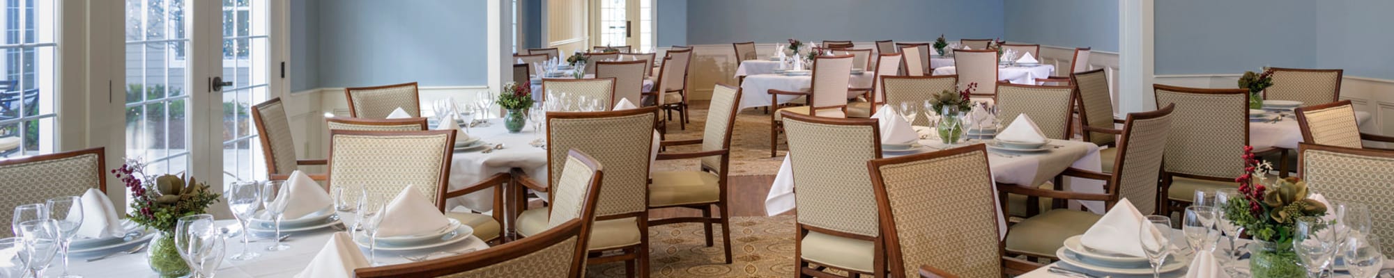 Lifestyle suites at Maplewood at Strawberry Hill in East Norwalk, Connecticut
