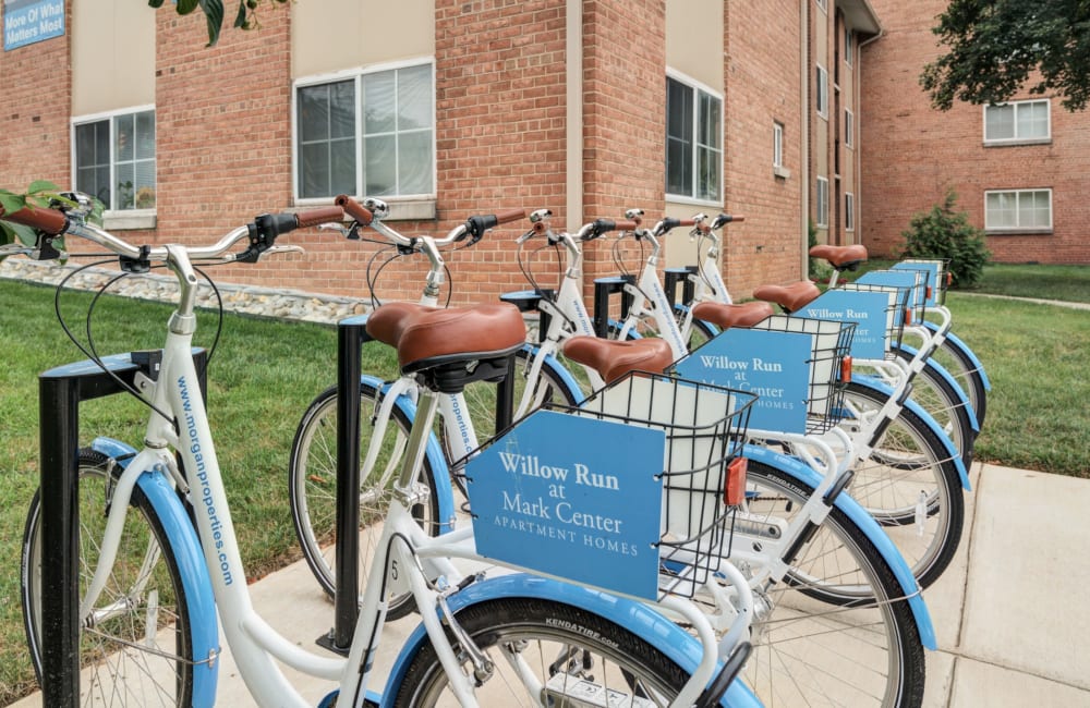 Bike share at Willow Run at Mark Center Apartment Homes in Alexandria, VA