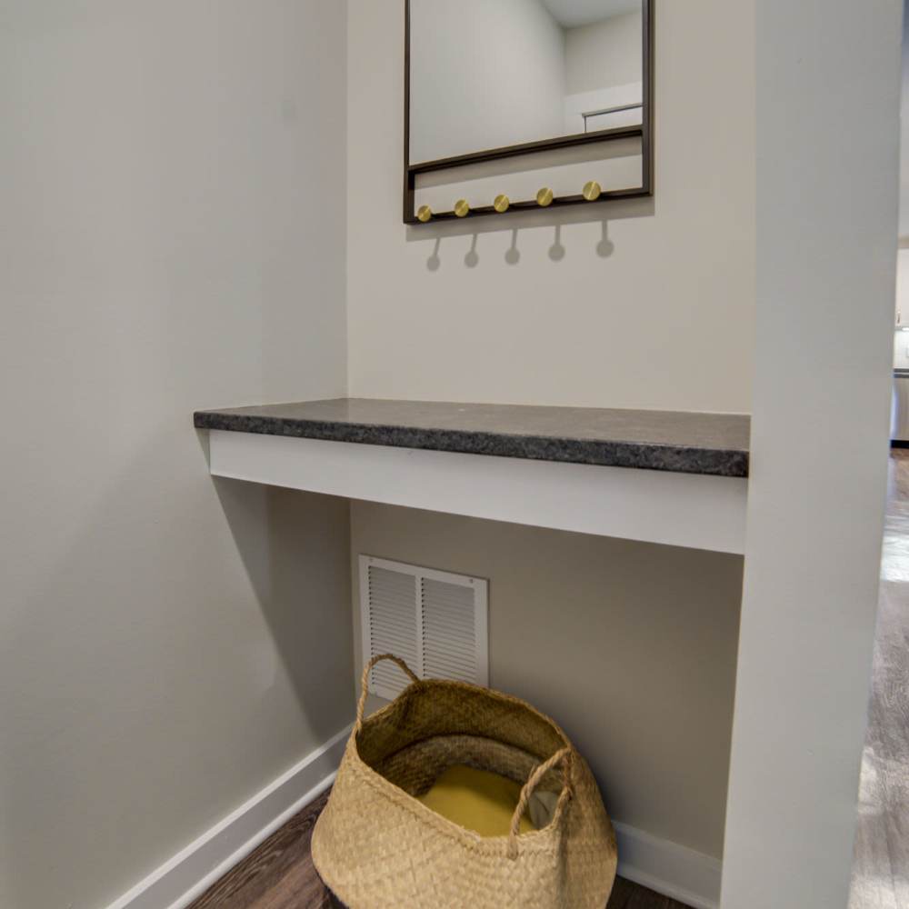Dressing area at Avonlea Westside in Atlanta, Georgia