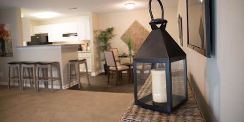 Dining area of Vista Ridge at Lake Lanier in Gainesville, Georgia