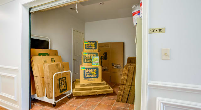 Climate controlled units at Metro Self Storage in Stanhope, NJ