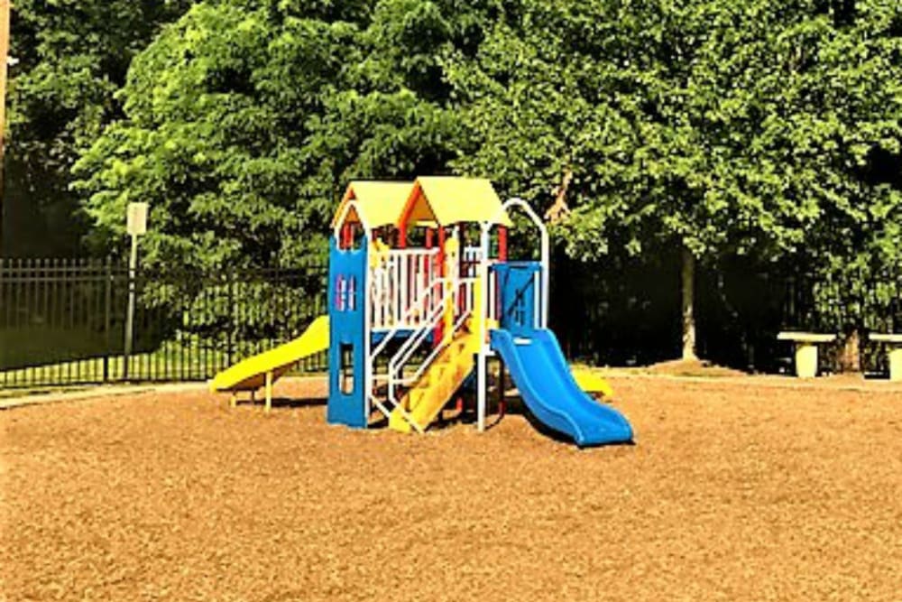 Children's playground at Creekside Village in Alexandria, Virginia