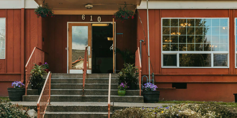 Exterior view of 6th Ave Senior Living in Tacoma, Washington