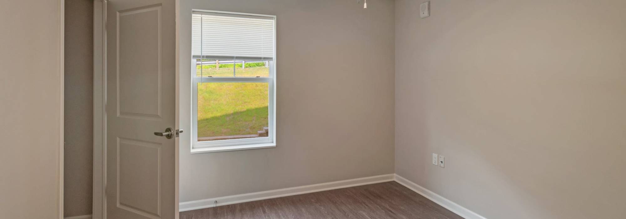 Bedroom with closet at Magnolia Greene in Lavale, Maryland