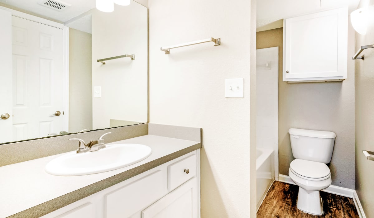 Bathroom at Bentley Green Apartment Homes, Jacksonville, Florida