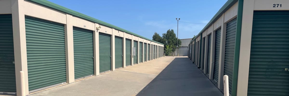 Temperature controlled storage at KO Storage in Del City, Oklahoma