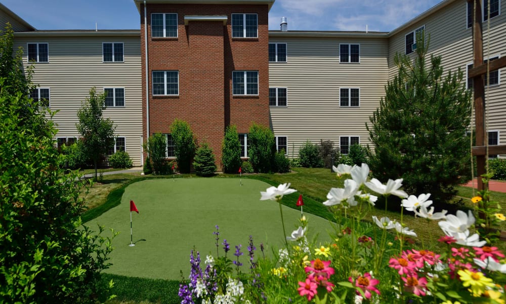 Indoor pool area at at Keystone Commons in Ludlow, Massachusetts