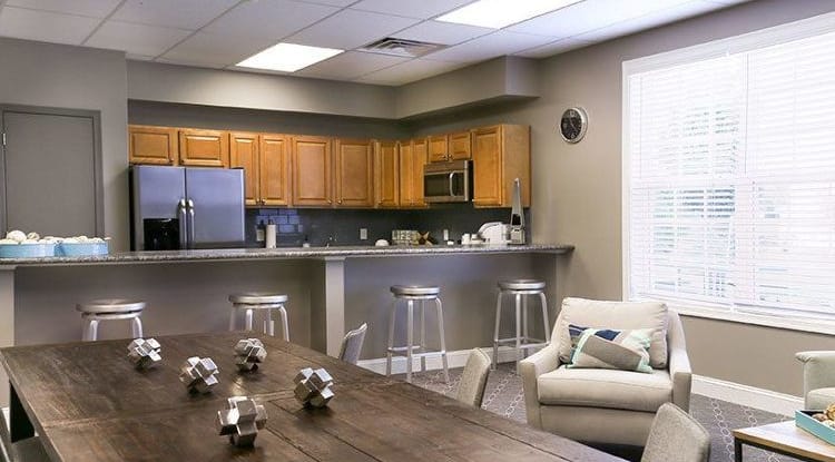Spacious dining area at The View at Mackenzi