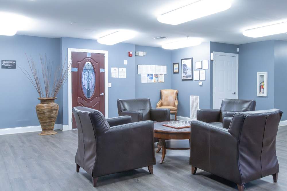 Community clubhouse at Ashton Walk in Forest Park, Georgia