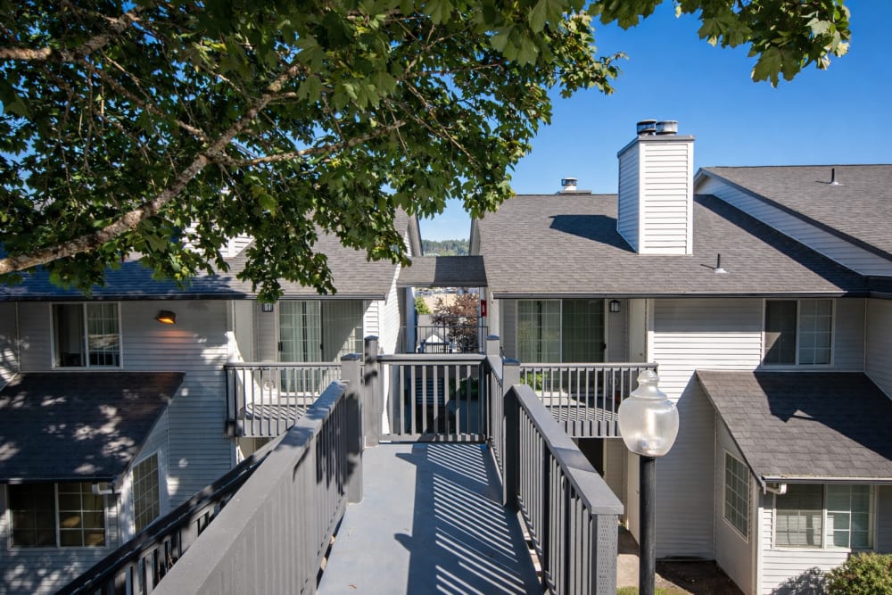 Exterior view at Wellington Apartments in Silverdale, Washington