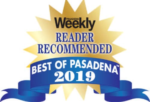 Best of Pasadena award in 2019 for STORBOX Self Storage in Pasadena, California