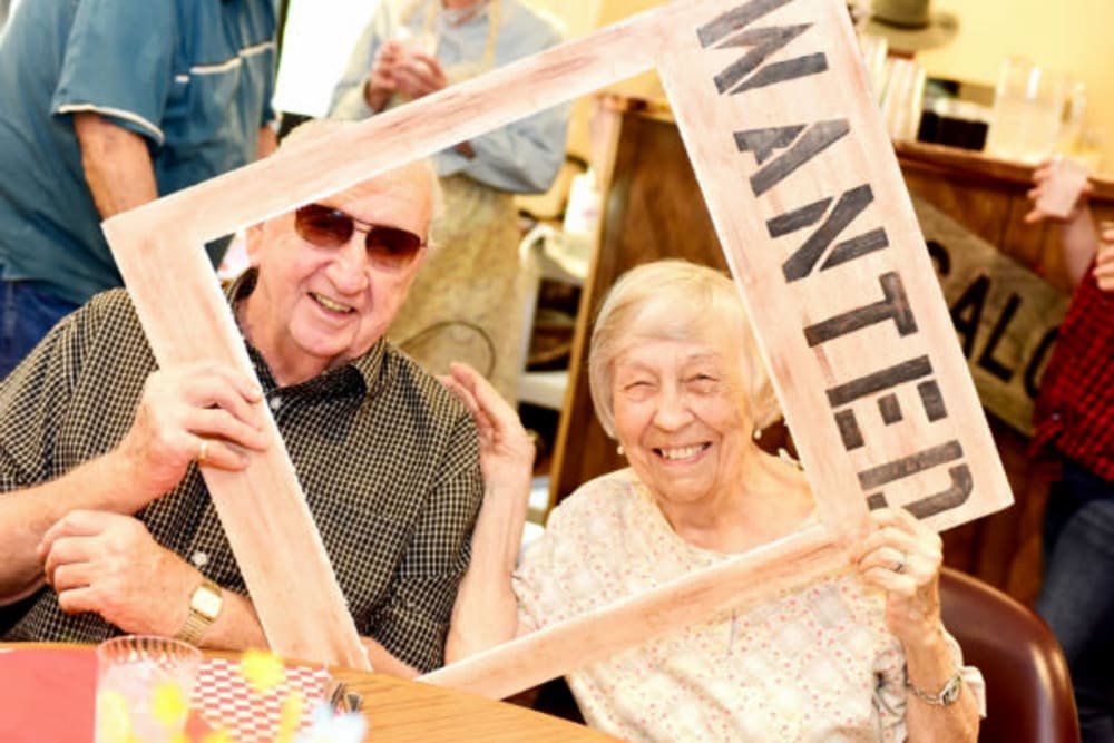 Western themed event at River Commons Senior Living in Redding, California