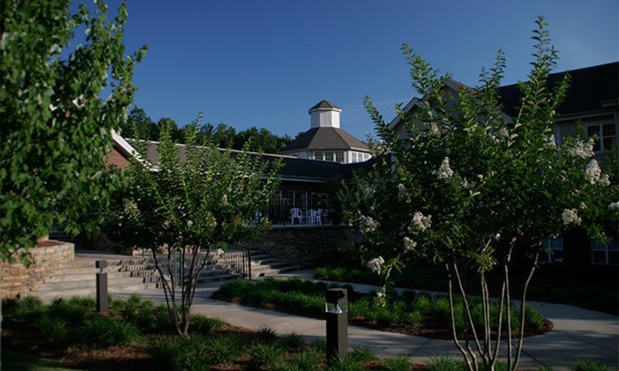 Rainbow City senior living has a wonderful club house