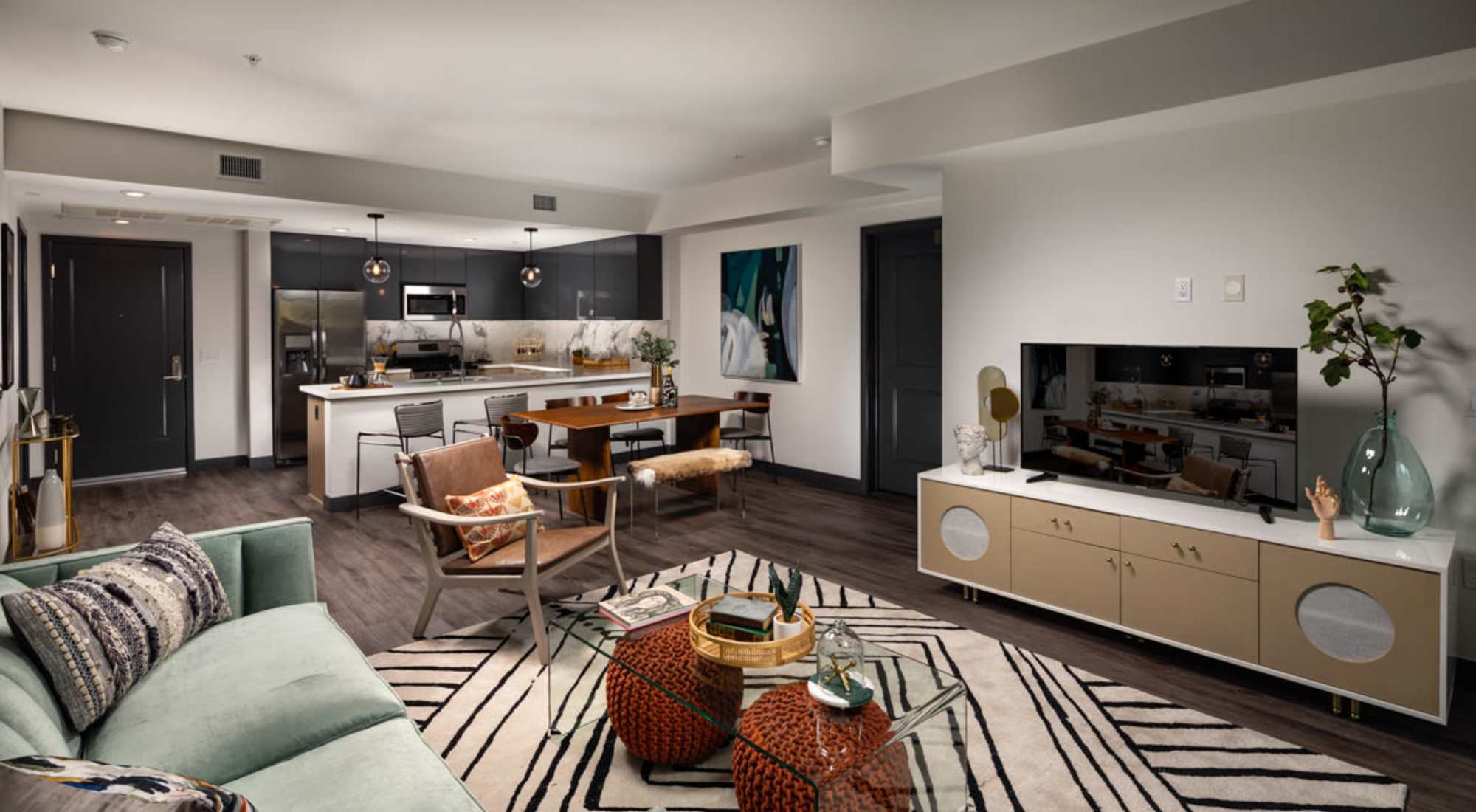 Floor Plans at Haven Apartments in Los Angeles, California    