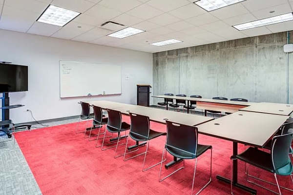 Conference rooms at The Flats at East West University in Chicago, Illinois