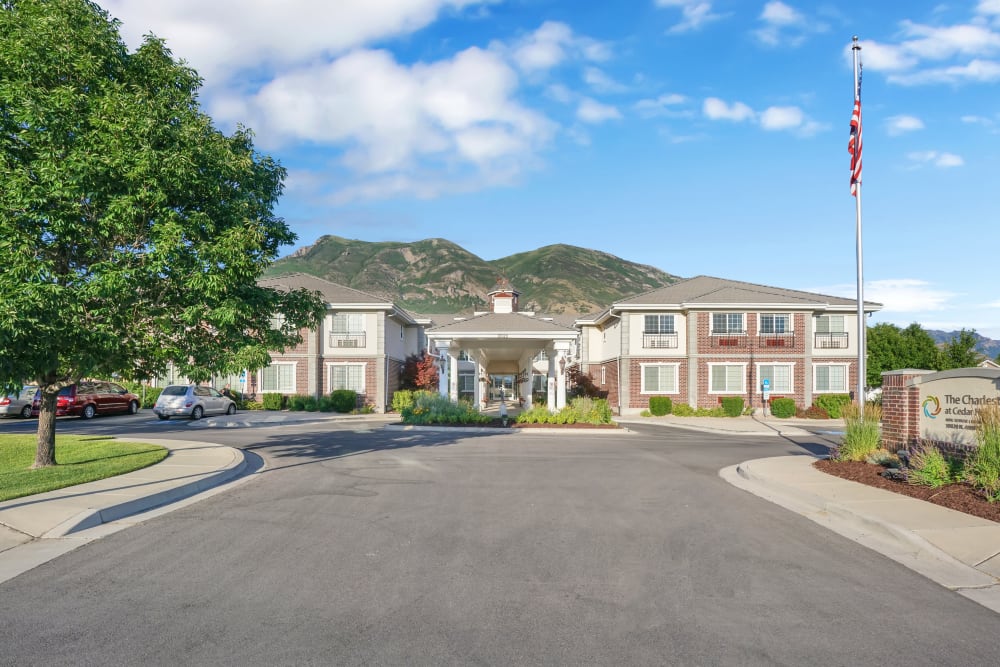 Day exterior at The Charleston at Cedar Hills in Cedar Hills, Utah