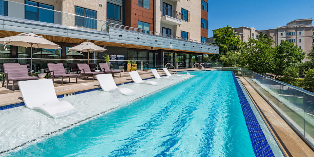 Outdoor pool at Anthology of Tanglewood in Houston, Texas