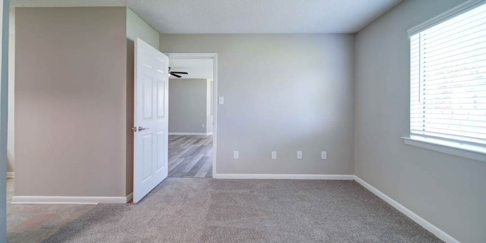 Living room at The George Apartment Homes in Savannah, Georgia 