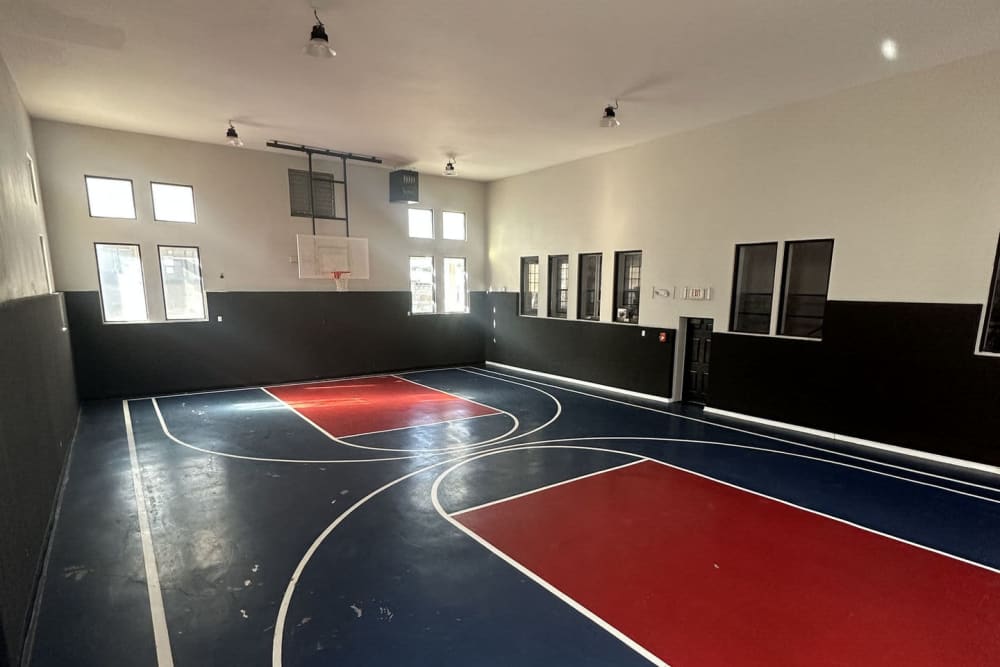 Basket ball court at Chapel Ridge of Pauls Valley in Pauls Valley, Oklahoma