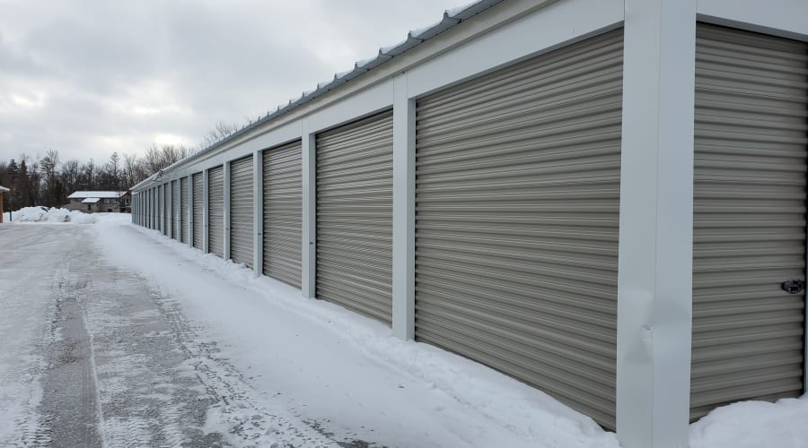 Exterior of outdoor units at KO Storage of Alexandria - East in Alexandria, Minnesota