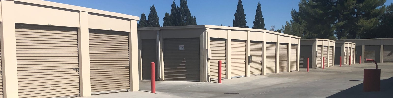 Unit sizes and prices at Gold Country Self Storage in Folsom, California