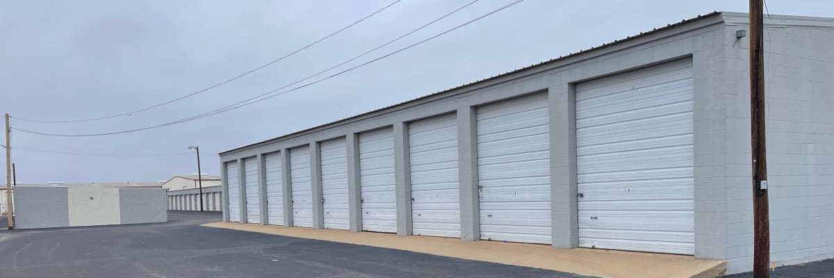 Features at KO Storage in San Angelo, Texas