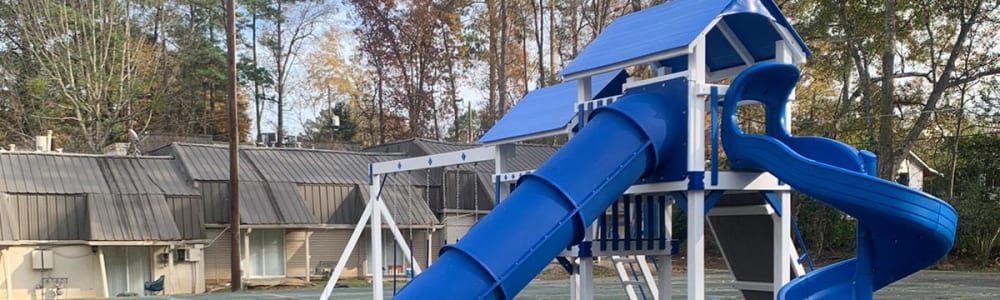 An on-site playground at Thirty - One 32 Cypress in Hoover, Alabama