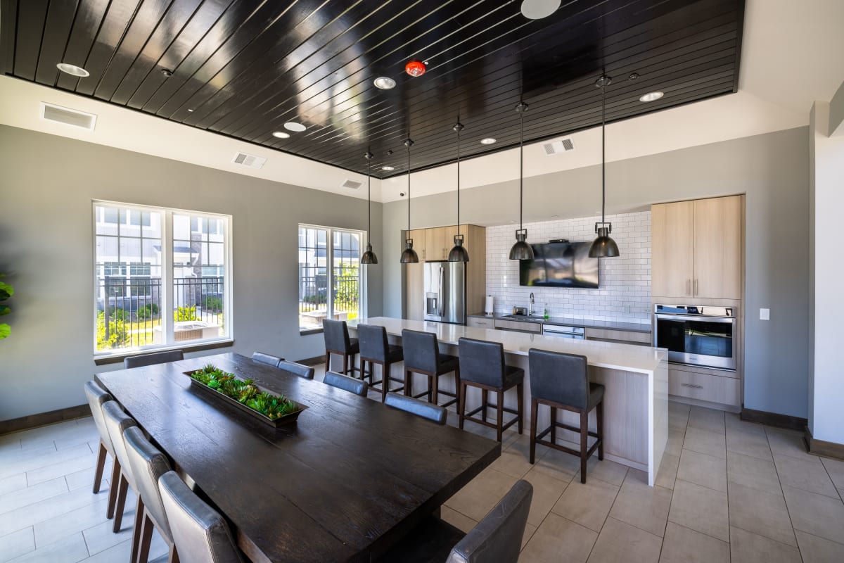 Community Room at The Bluffs in Romeoville, Illinois