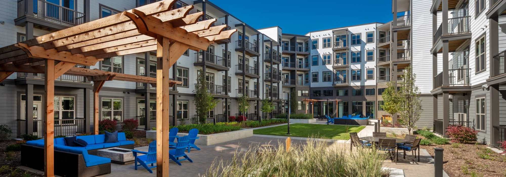 Charming community with pool access at The Marling in Madison, Wisconsin