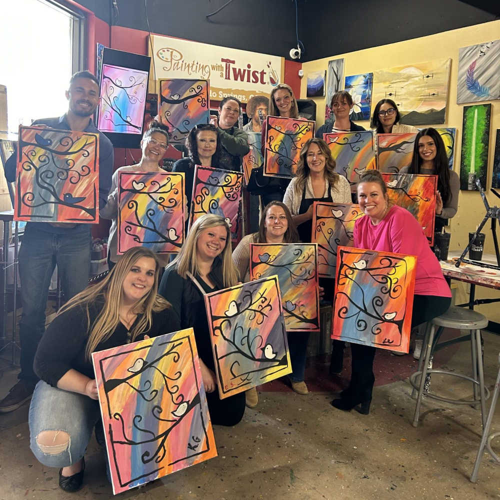 A group of co-workers at Mission Rock Residential in Denver, Colorado